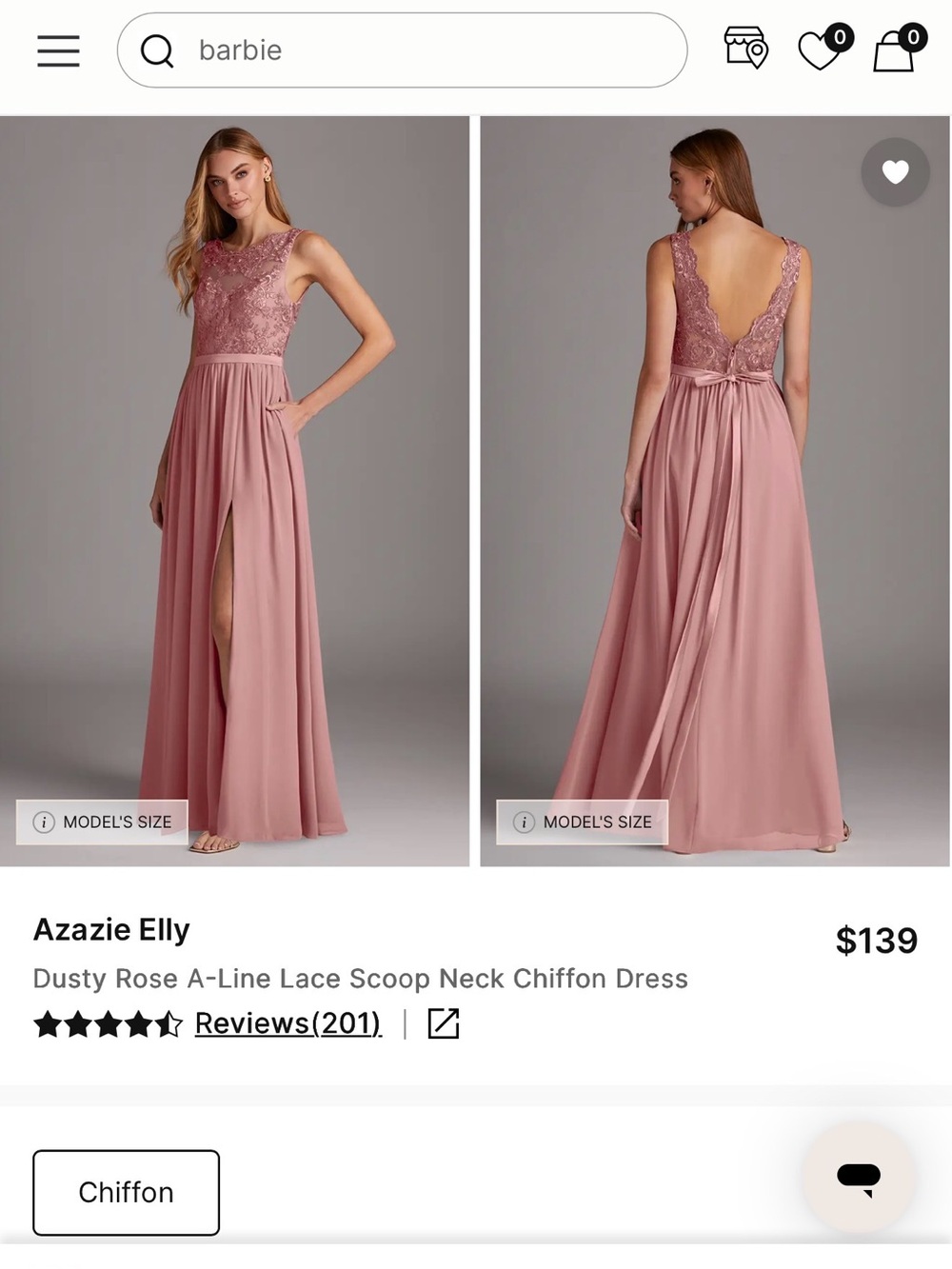 Azazie Bridesmaid Dress
